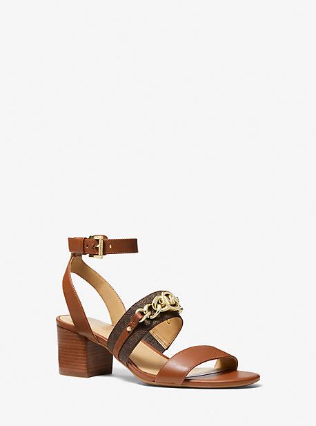 michael michael kors roxane flex embellished leather sandal